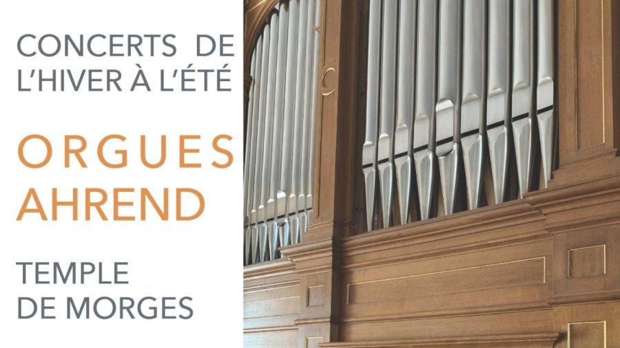 Concerts d'orgues au temple